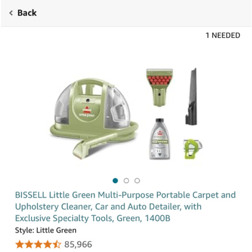 Amazon.com : bissell little green machine