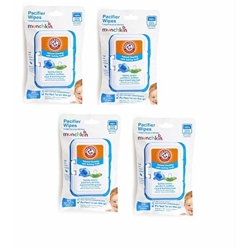 Munchkin Arm & Hammer Pacifier Wipes (4 Packs of 36 wipes each)