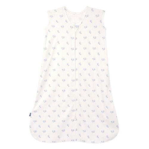 HALO SleepSack, 100% Cotton Wearable Blanket, Swaddle Transition Sleeping Bag, TOG 0.5, Floral Vintage Stripe, Medium, 6-12 Months