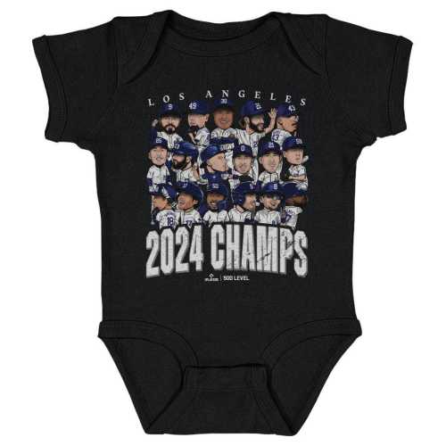 Los Angeles Kids Baby Romper - Los Angeles Baseball Los Angeles Baseball 2024 World Champs WHT