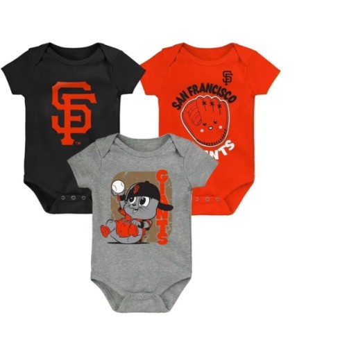 Lids San Francisco Giants Newborn & Infant Dream Team Bodysuit