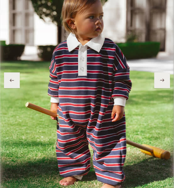 Campus Lounge Suit - Navy Stripe