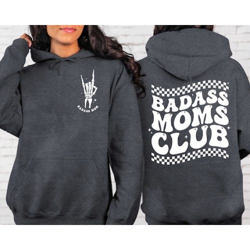Badasss Moms Club Sweatshirt Badass Mom Hoodie Funny - Etsy