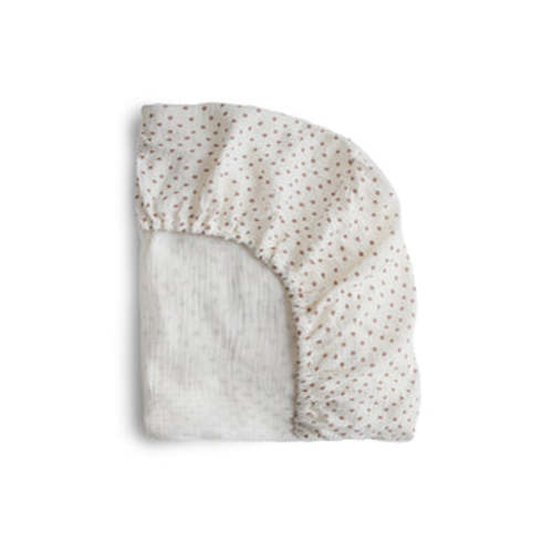Mushie Mini Baby Muslin Crib Sheet