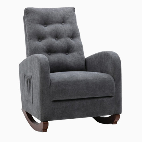George Oliver Jaivin Reclining Rocking Chair | Wayfair