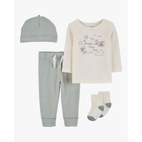 Baby 4-Piece Airplane Outfit Set - Carter's | Carter's