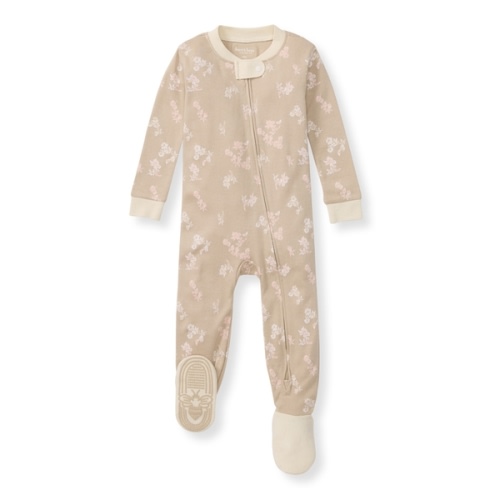 Whimsical Floral Organic Cotton Sleeper