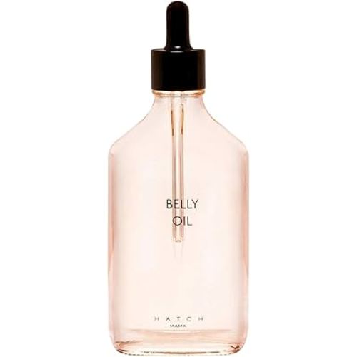 HATCH Belly Oil, Pregnancy & Postpartum Skincare for Stretch Marks, Quick-Drying for Full Body & Soothes Irritation, Plus Vegan, Clean & Plant-Based, 6.7 Fl Oz