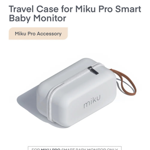 Travel Case for Miku Pro Smart Baby Monitor