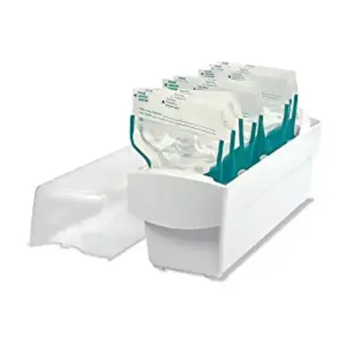 The First Years Breastflow Breast Milk Freezer Storage Organizer — Freezer and Refrigerator Shelf Organizer for Breast Milk Storage Bags — Holds 10 Breast Milk Bags — Breastfeeding Essentials
