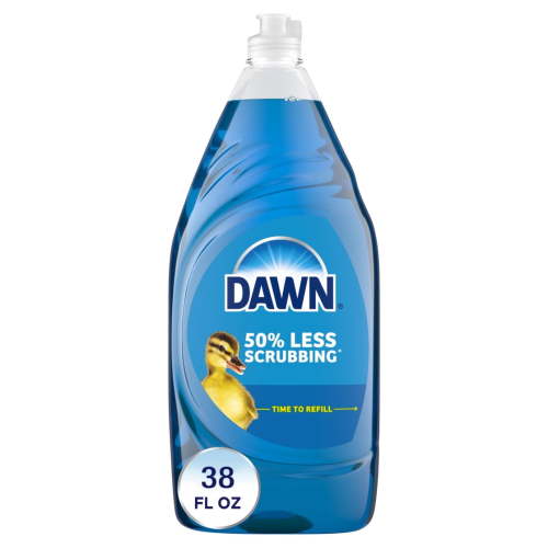 Dawn, Dish Soap Liquid, 38 oz, Original, Grease Removal