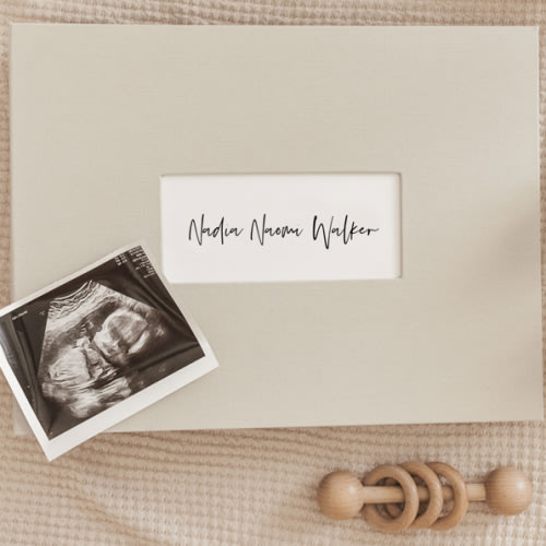 Baby Book W/Keepsake envelope and Ink Pad