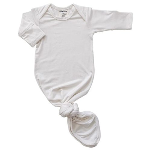 Knotted Gown, Cloud White