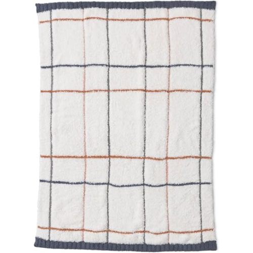 Barefoot Dreams® CozyChic® Multicolor Plaid Stroller Blanket, Cream Multi, 30"x40"