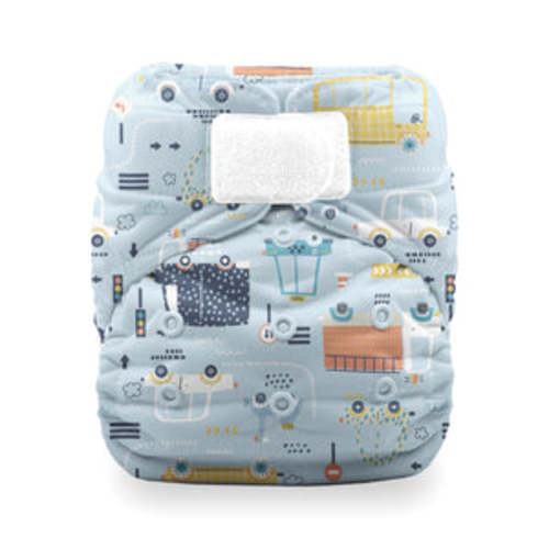 Best Rated All in One Cloth Diaper | Natural Cotton + Hemp | One Size