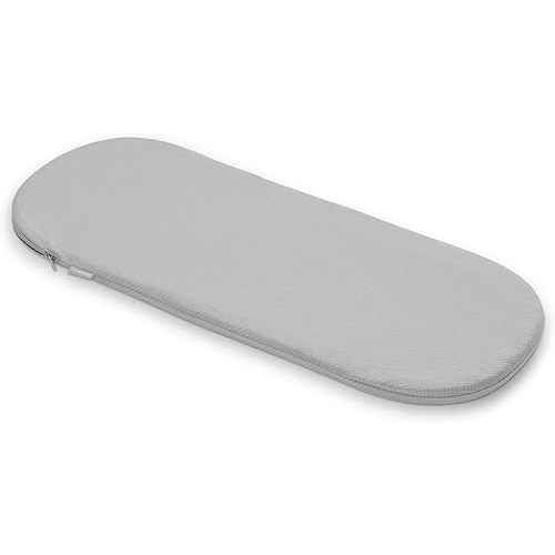 UPPAbaby Bassinet V3 Mattress Cover/Extra Cover for Bassinets 2018-Later/Ultra Soft and Comfortable/Machine Washable/Light Grey