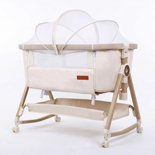 Baby Bassinet & Bedside Sleeper (Beige)