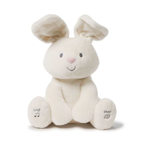 Gund Flora The Bunny Animated Peek a Boo & Singing Plush
