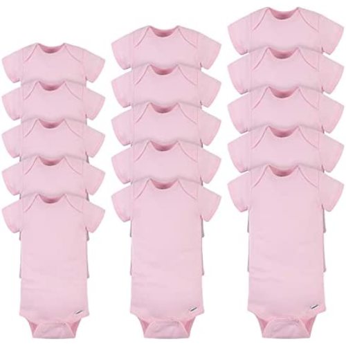 Gerber Unisex Baby 15 Piece Onesies Bodysuit Multi Size Pack