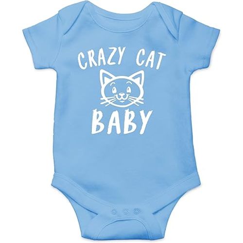 Crazy Cat Baby 12M (Blue)