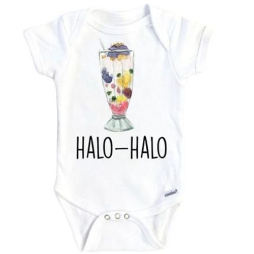 Philippines Halo Onesie® Baby Boy Girl Clothes Infant Bodysuit Funny Cute Newborn GS1 White 12M Onesie®