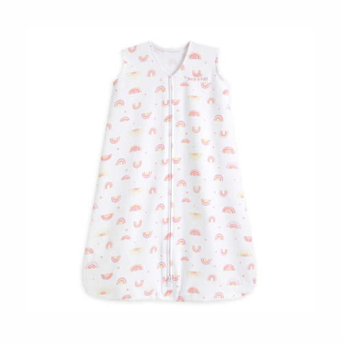 HALO SleepSack Wearable Blanket Cotton (0.5 TOG) - Sunshine Rainbows