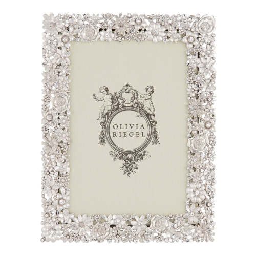 Olivia Riegel Silver Everleigh 5" x 7" Frame