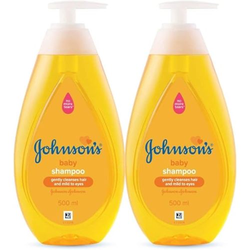 2 Pk. Johnson's Baby Shampoo 500ml (1000ml Total)