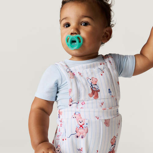 Captain Theo French Terry Short Overalls