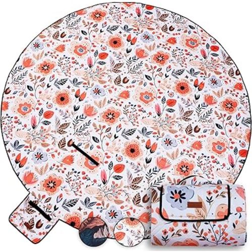 Waterproof Outdoor Blanket For Grass - 79 inch - Extra Large Picnic Blanket Waterproof - Winter Picnic Blankets Waterproof Foldable - Picnic Mat - Waterproof Blanket Outdoor - Outdoor Picnic Blanket