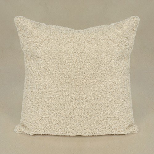 Faux Sheepskin Pillow - Linen