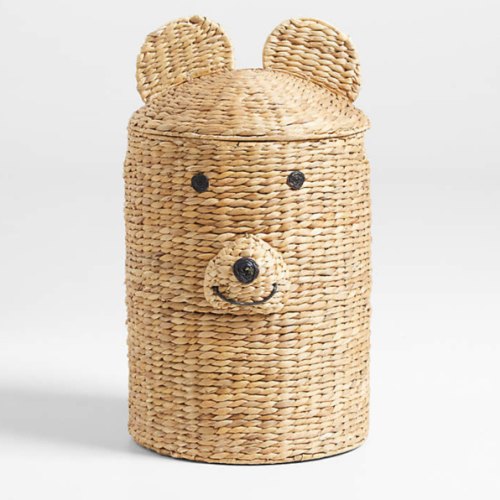 Bear Woven Kids Hamper with Handles