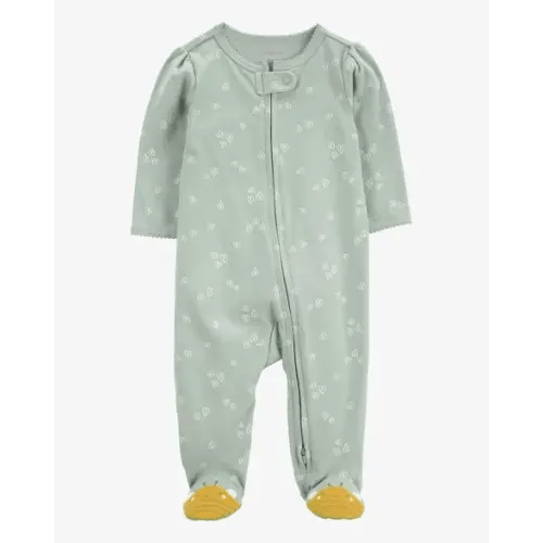 Baby Bee Zip 2-Way Zip Cotton Sleep & Play Pajamas | Carter's