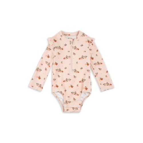 Girls' Textured Rashguard Swimsuit - Baby