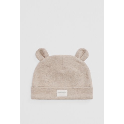 Mushroom Marle Organically Grown Cotton Newborn Beanie - Accessories | Country Road