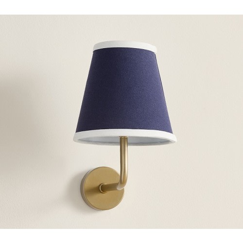 Navy Rechargeable Wall Sconce (9")