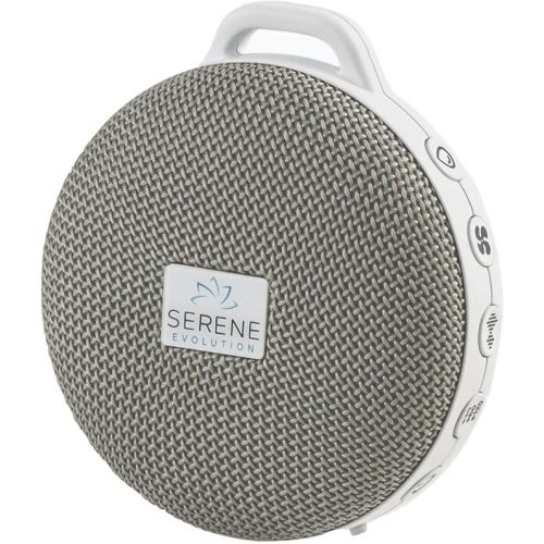 Serene Evolution 36 Sound Portable White Noise Machine for Sleeping Baby, USB Rechargeable Sound Machine for Babies & Kids, Soothing Sleep Sounds - Heartbeat, Rain, Brown Noise Machine & Ocean Sounds