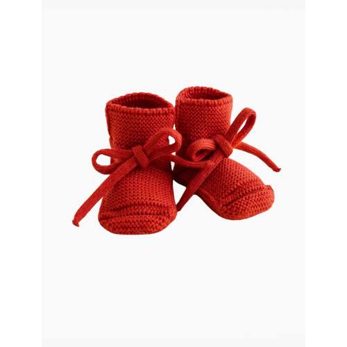 Booties in Red