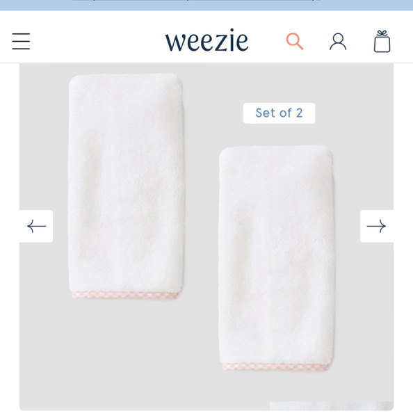 Burp Cloths (pair)