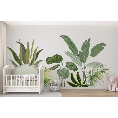 Tropical Leaf Wall Decals