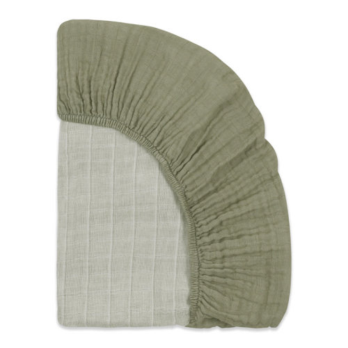 babyletto Matcha Muslin Mini Crib Sheet | Wayfair