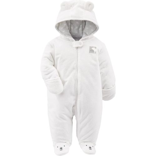 Simple Joys by Carter's Baby Girls' Footed Jumpsuit Pram