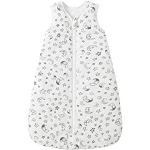 Mosebears Sleep Sack Baby with 2-Way Zipper Size: 0-6 Months