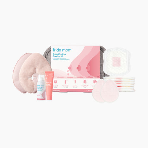 Frida Mom Breastfeeding Survival Kit - White