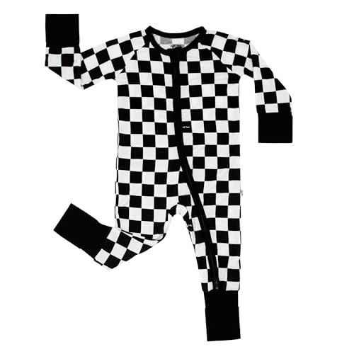 Little Sleepies Pajamas for Baby Boys & Girls, Viscose from Bamboo Baby Pajamas, Snug Baby Sleeper, Toddler PJs, 2-Way Zipper