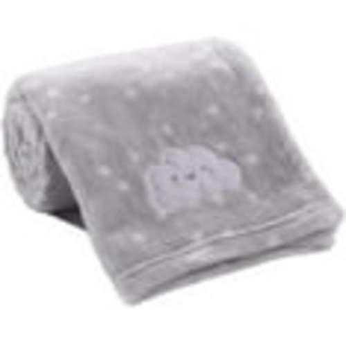 CREVENT 30''X40'' Plush Baby Blanket for Crib, Stroller - Ideal for Baby Shower, Birthday - Grey Cloud