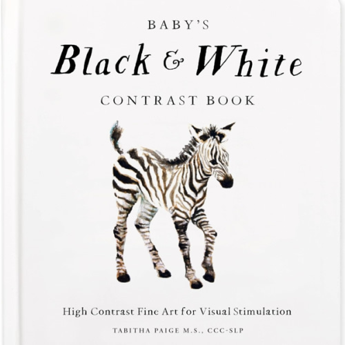 High-Contrast Book for Visual Stimulation