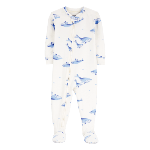 Baby 1-Piece Whale PurelySoft Footie Pajamas - Carter's | Carter's