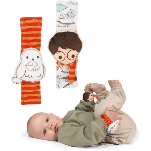 Harry Potter & Hedwig Baby Infant Wrist Rattles