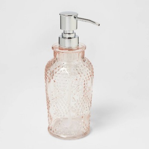 Glass Soap/lotion Dispenser Blush - Threshold™